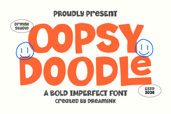 Oopsy Doodle Font Creative Design Projects