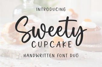 Sweet Cupcake Font Design Ideas